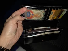 Cartera de piel de aceite de cera para mujer, bolso de mano largo de cuero, tarjetero, novedad de 2020