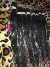 Mirras Mirra-extensiones de cabello sintético para mujer, pelo trenzado preestirado para pelo Afro, fácil, Jumbo, ajuste de agua caliente
