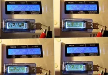 Voltímetro Digital de CC con USB, amperímetro de 3,2-10V, 0-3A, indicador de detección para cargador de pared para coche, tableta del teléfono de PC