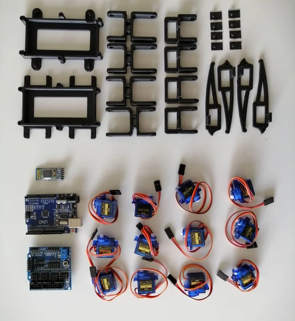 ARDUINO Паук Робот полный комплект