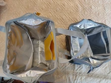 Bolsa de almuerzo portátil, nueva bolsa de caja de almuerzo con aislamiento térmico, bolsa de refrigeración Bento, bolsa de almuerzo, contenedor de comida escolar, bolsas de almacenamiento