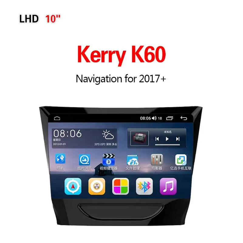 Lionet gps навигация для автомобиля Kerry K60+ 10,1 дюймов LK2002Y - Размер экрана, дюймов: 4G8core4G32G