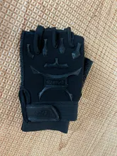 Guantes deportivos con soporte de muñeca para niños, para entrenamiento, bicicleta, medio dedo