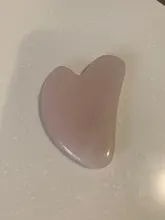 Natural Jade Gua Sha tablero raspador masaje de cuarzo rosa Jade Guasha piedra Chin cuello de la cara de arrugas removedor de belleza