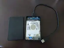 Hard-Drive-Case Hdd Enclosure Support External-Hdd-Case Sata Ssd Transparent UTHAI USB3.0/2.0