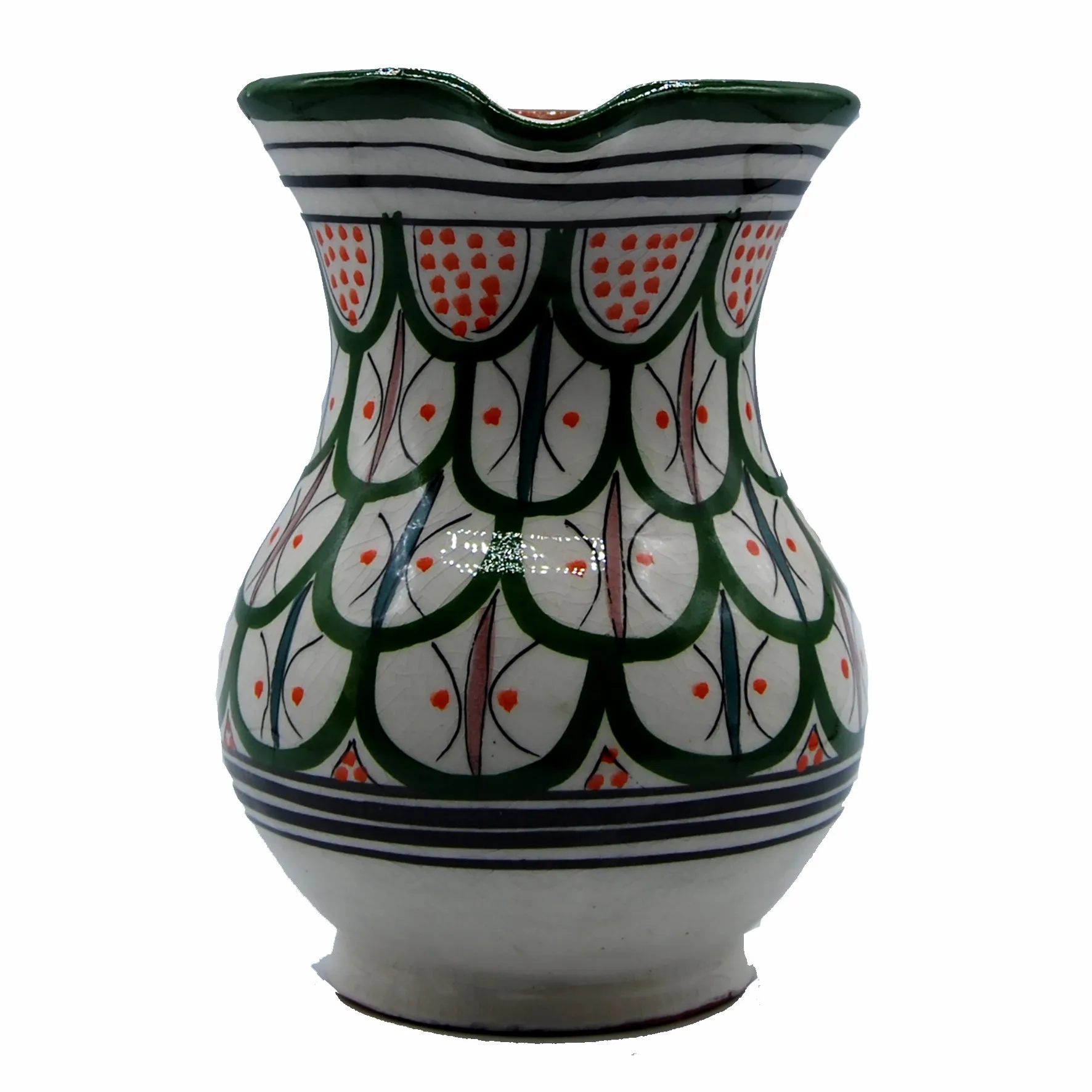 Кувшин керамический терракотовый вино вода Марокканская ручная роспись 3107190918