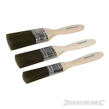 

3 sets of Advanced Premium synthetic brushes for oil based paints and emulsions