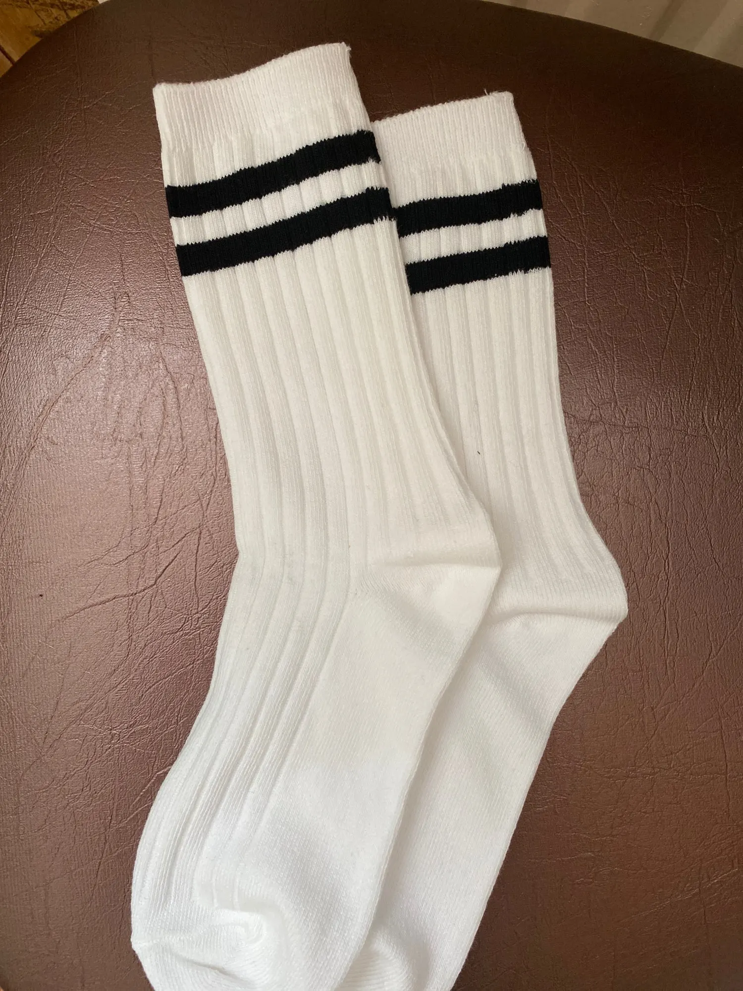 Cute Striped Design Cotton Socks