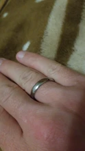 Polished Rings Black Wedding-Band Engagement TIGRADE Silver-Color Titanium Women Mens