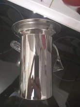 Glass Teapot Tea-Kettle INFUSER-FILTER Puer Flower Oolong Kung-Fu Heat-Resistant Stainless-Steel