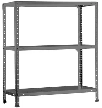 

BOOKSHELF METAL WITH SCREWS ADVANTAGE 3/300 GRAY