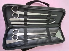 Tweezers-Set Scissors Landscaping-Tool-Kits Aquarium Aquatic-Plants Stainless-Steel 5pcs
