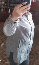 Tops Mujeres Blusa a rayas Camisas Primavera Otoño Para Dama Trabajo Camisetas de manga larga Ropa de moda femenina Blusas Tallas grandes Nuevo