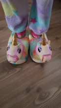 Kigurumi-Pijama de unicornio para niños, zapatillas de unicornio, zapatos infantiles para niñas, zapatillas de Panda