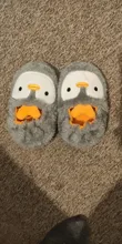 Zapatillas de pingüino para niños, Calzado cómodo de algodón cálido para bebés, casa para niños y niñas, Zapatillas de felpa de animales para interiores, 2019