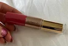 O.TWO.O 2 en 1 mate lápiz labial líquido y Mate brillo de labios maquillaje hidratante de larga duración impermeable de terciopelo lápiz labial de Color