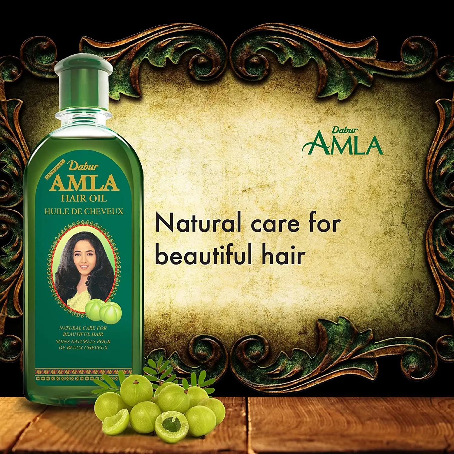 Dabur Amla Hair Oil India Gooseberry Hair Growth Care Oil Strong Rapid  Nourishing Prevent Loss Natural Original Vitamin E 200ml - Hair Treatment  Masks - AliExpress