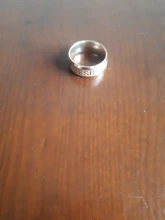 Uelf-Anillo de cruz de Jesús Religión Cristiana para hombre y mujer, sortija de acero inoxidable de 8mm, regalo de fiesta, Anillo Anneaux