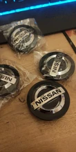 Cubierta central para llanta de rueda de coche, emblema, 54MM, 60MM, 4 Uds., para Teana, Sylphy, Qashqai, livaro, Tiida, Cube 350Z, 370Z