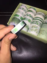 20 Pcs conjunto de cintas Washi pegatinas con diseño del océano Scrapbooking Retro protectora lavado cintas flor Washitape Fita Adesiva Adhesiva Decorativa