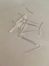 200 unids/bolsa 20 25 30 40 50 60mm Pines de cabeza plana Color dorado/plateado/bronce/rodio para hallazgos de joyería que hacen suministros DIY