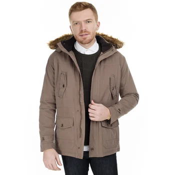 

Frappoli Slim Fit Hooded Coats MALE COATS 2162037 AW0