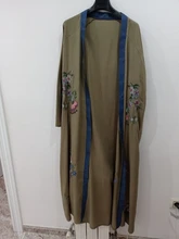 Bordado túnica de playa kaftán de playa de algodón cubierta de Saida de Praia, las mujeres traje de Bikini encubrir Pareo de playa Q882