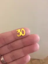 Globo de confeti con número para decoración de mesa, centro de mesa para fiesta de cumpleaños, aniversario, 30, 40, 50, 60, 30, 40 y 60 °