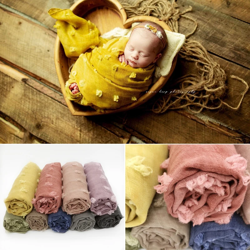 Flokati Newborn Photography Prop Baby Blanket Photography Props 90