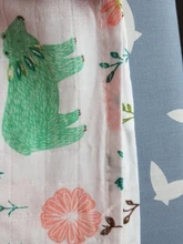 Mantas de muselina de algodón y bambú para bebé, 120x120cm, para recién nacido