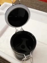 Depósito de almacenamiento de pegamento para pestañas, soporte adhesivo Individual, tarro de almacenamiento sellado activado, herramienta de maquillaje