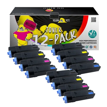 

12pcs 2150 Toner Cartridges Compatible for DELL 2155cdn 2155cn 21550cdn 21550cn printer