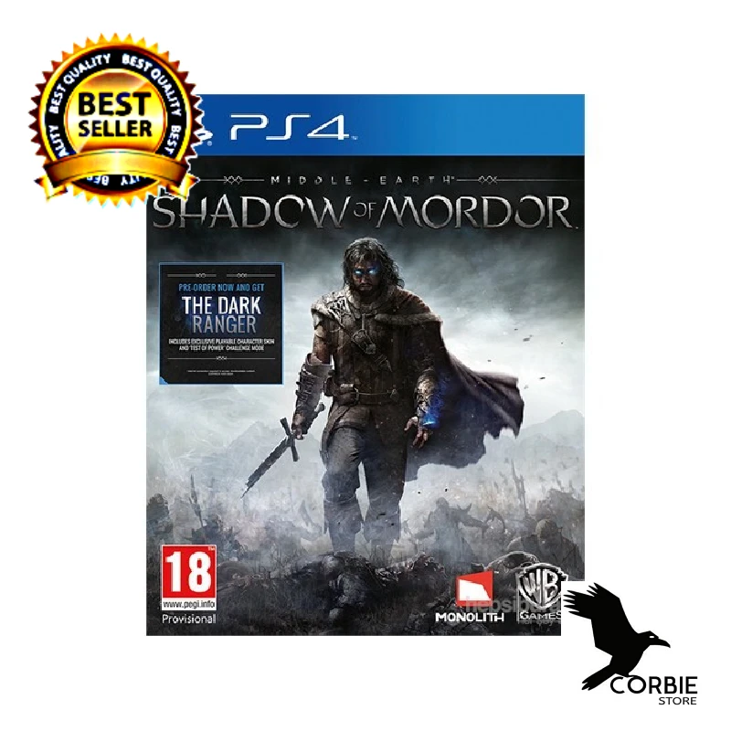 Juego Original Playstatian 4 de la Tierra Media sombra de Mordor PS4 -  AliExpress