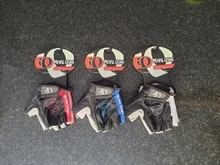 Guantes de Ciclismo de medio dedo para hombre y mujer, de Gel, antideslizantes, transpirables, para ciclismo de montaña o carretera, 1 par
