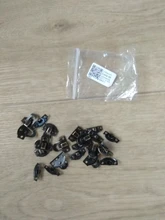 10 Uds antiguo bloqueo caja de joyería de madera decorativo candado 20x21mm Aldabas metálicas pestillo con tornillo muebles Vintage Hardware