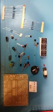 Learning-Board AT89C2051 Electronic-Clock DIY Arduino Digital Soldering 6-Bits LED PCB