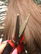 Alicates de extensión de punta plana multifunción para Nano anillos, enlaces de microcuentas, alicates para extensiones de cabello profesionales para eliminar el pelo de la punta I