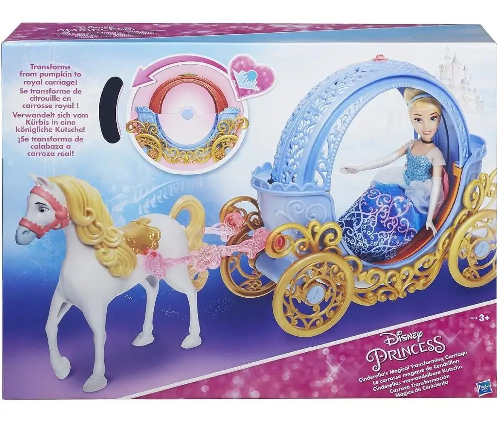 Hasbro Disney Princess Трасформирующаяся карета Золушки|Куклы| |