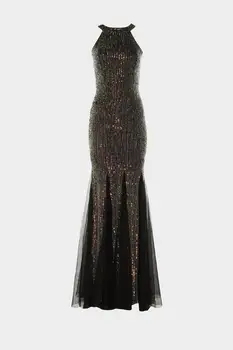 

Trendyol Sequined Evening Dresses & Prom Gown TPRSS20AE0390