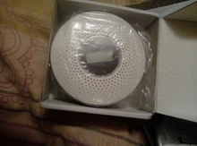 ANPWOO 2 en 1 pantalla LCD de monóxido de carbono y de humo Detector de Combo de la batería operado de alarma de CO con LED luz intermitente de sonido de advertencia