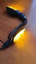 Luces LED de señal de giro universales para motocicleta accesorios de luz trasera de señal, 12V, para Honda CB650, CB500, NC750, CB400SF, CB1300, vt750