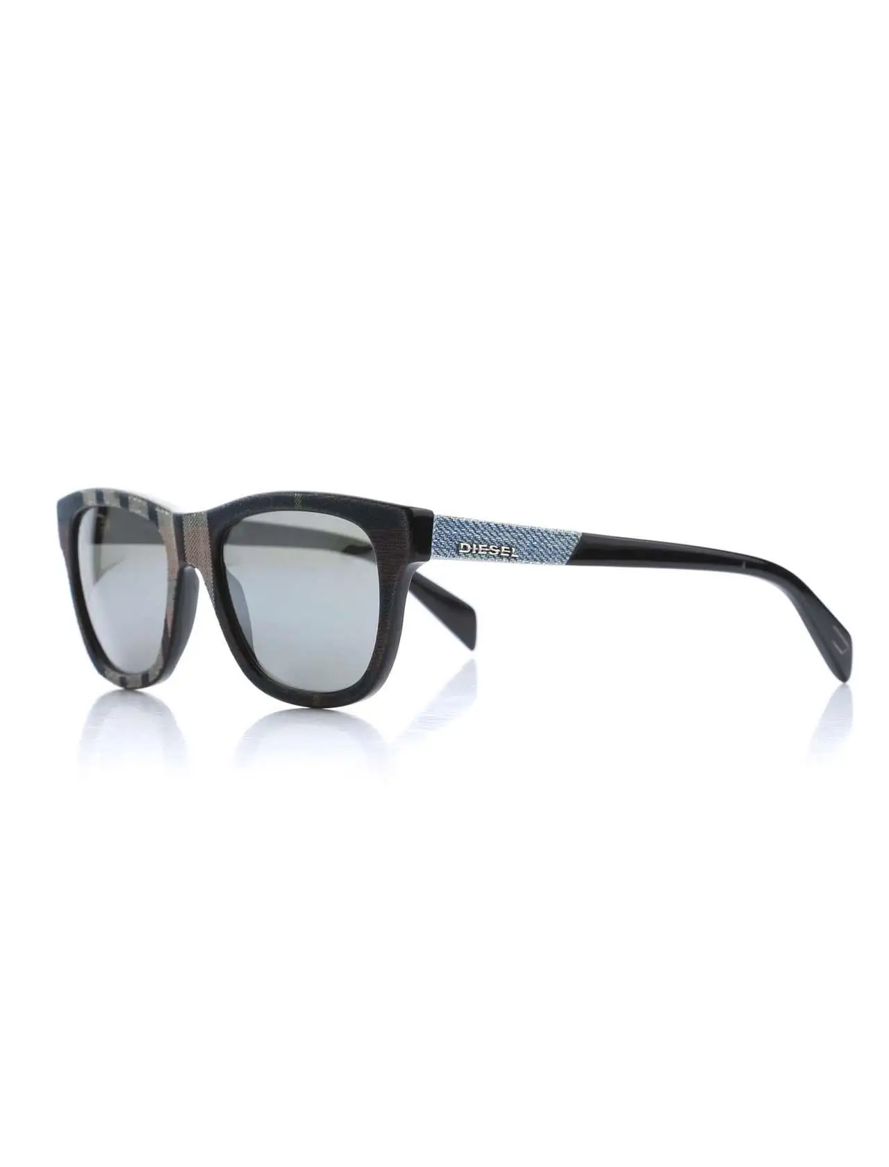 

Unisex sunglasses dl 0111 92c bone color organic square square 54-18-140 diesel