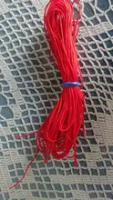 Cordón de nailon rojo de 10 metros/lote, 0,8/1,0mm, hilo de macramé con nudo chino, pulsera trenzada, borlas, hilo para ABALORIOS