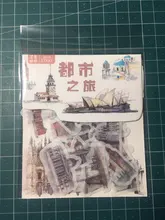Lote de 40 unidades de pegatinas adhesivas de papel Washi Kawaii, etiquetas adhesivas decorativas para diario, álbumes de recortes, diario
