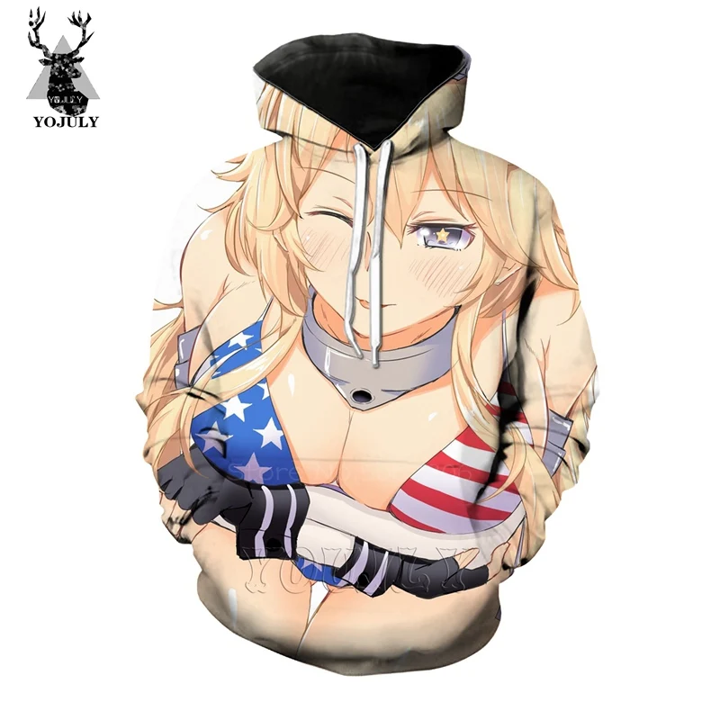2 Ahegao, толстовки, Модная белая мужская Толстовка, 3d принт, аниме, сексуальный лоли, толстовка в стиле хип-хоп, с круглым вырезом, уличная одежда, топы, странные вещи - Цвет: 2