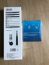 Electric Toothbrush Replacement-Heads-Set Usb-Charger Seago Sonic Adult SG-507 5-Mode