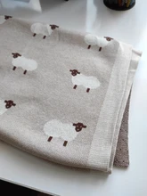 Mantas de algodón para bebé recién nacido, 100x80 CM, edredón de cama para cochecito de niño, accesorios para niños supersuaves