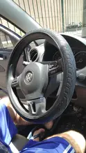 Car-Accessories Cover Case Shell Steering-Wheel LADA KIA Hyundai Audi Silicone Nissan