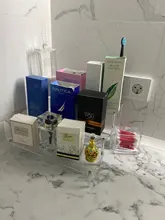 Estante de acrílico transparente para maquillaje, cosméticos, modelo de muñeca de juguete, soporte de exhibición para almacenamiento