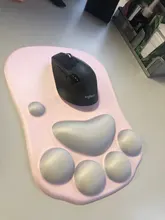 Mice-Mat Rest-Support Mouse-Pad Computer Wrist Silicone Cute PC No Nonslip Cat-Paw